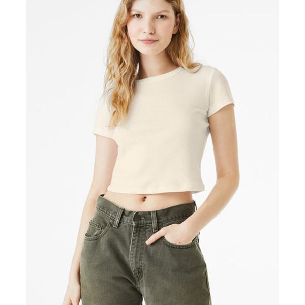 Ladies' Micro Ribbed Baby T-Shirt Thumbnail