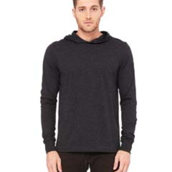 Unisex Jersey Long-Sleeve Hoodie Thumbnail