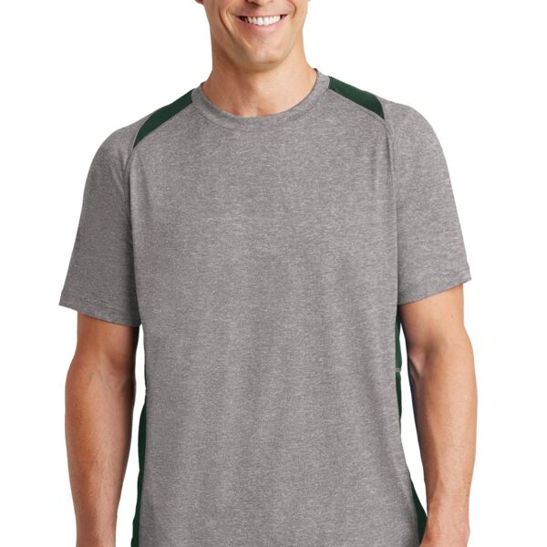 Heather Colorblock Contender  Tee Thumbnail