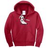 Youth Core Fleece Full Zip Hooded Sweatshirt Thumbnail
