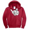 Youth Core Fleece Full Zip Hooded Sweatshirt Thumbnail