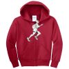 Youth Core Fleece Full Zip Hooded Sweatshirt Thumbnail