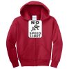 Youth Core Fleece Full Zip Hooded Sweatshirt Thumbnail