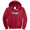Youth Core Fleece Full Zip Hooded Sweatshirt Thumbnail