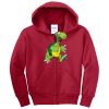 Youth Core Fleece Full Zip Hooded Sweatshirt Thumbnail