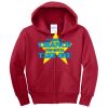 Youth Core Fleece Full Zip Hooded Sweatshirt Thumbnail