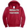 Youth Core Fleece Full Zip Hooded Sweatshirt Thumbnail