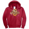 Youth Core Fleece Full Zip Hooded Sweatshirt Thumbnail