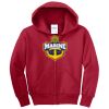 Youth Core Fleece Full Zip Hooded Sweatshirt Thumbnail