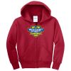 Youth Core Fleece Full Zip Hooded Sweatshirt Thumbnail