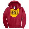 Youth Core Fleece Full Zip Hooded Sweatshirt Thumbnail