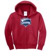 Youth Core Fleece Full Zip Hooded Sweatshirt Thumbnail