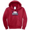 Youth Core Fleece Full Zip Hooded Sweatshirt Thumbnail