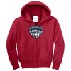 Youth Core Fleece Full Zip Hooded Sweatshirt Thumbnail