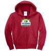 Youth Core Fleece Full Zip Hooded Sweatshirt Thumbnail