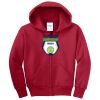 Youth Core Fleece Full Zip Hooded Sweatshirt Thumbnail