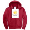 Youth Core Fleece Full Zip Hooded Sweatshirt Thumbnail