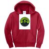 Youth Core Fleece Full Zip Hooded Sweatshirt Thumbnail