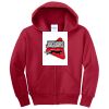 Youth Core Fleece Full Zip Hooded Sweatshirt Thumbnail