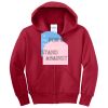 Youth Core Fleece Full Zip Hooded Sweatshirt Thumbnail