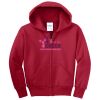 Youth Core Fleece Full Zip Hooded Sweatshirt Thumbnail