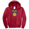 Youth Core Fleece Full Zip Hooded Sweatshirt Thumbnail