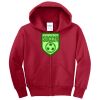 Youth Core Fleece Full Zip Hooded Sweatshirt Thumbnail