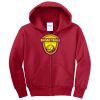 Youth Core Fleece Full Zip Hooded Sweatshirt Thumbnail