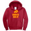 Youth Core Fleece Full Zip Hooded Sweatshirt Thumbnail