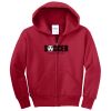 Youth Core Fleece Full Zip Hooded Sweatshirt Thumbnail