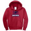 Youth Core Fleece Full Zip Hooded Sweatshirt Thumbnail