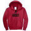 Youth Core Fleece Full Zip Hooded Sweatshirt Thumbnail