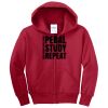 Youth Core Fleece Full Zip Hooded Sweatshirt Thumbnail