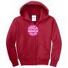Youth Core Fleece Full Zip Hooded Sweatshirt Thumbnail