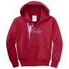 Youth Core Fleece Full Zip Hooded Sweatshirt Thumbnail