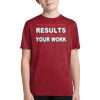 Youth Heather Contender Tee Thumbnail