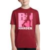 Youth Heather Contender Tee Thumbnail