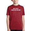 Youth Heather Contender Tee Thumbnail