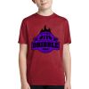 Youth Heather Contender Tee Thumbnail