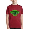 Youth Heather Contender Tee Thumbnail