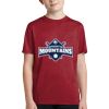 Youth Heather Contender Tee Thumbnail