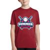 Youth Heather Contender Tee Thumbnail