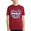 Youth Heather Contender Tee Thumbnail