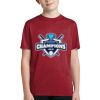 Youth Heather Contender Tee Thumbnail