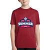 Youth Heather Contender Tee Thumbnail