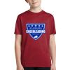 Youth Heather Contender Tee Thumbnail