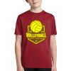 Youth Heather Contender Tee Thumbnail