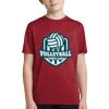 Youth Heather Contender Tee Thumbnail