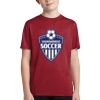 Youth Heather Contender Tee Thumbnail