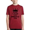 Youth Heather Contender Tee Thumbnail